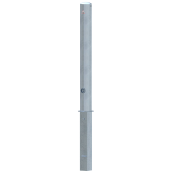 Barrier posts | Steel tube  102 x 2,9 mm | removable, with triangular locking mechanism | hot-dip galvanized | without eyelet